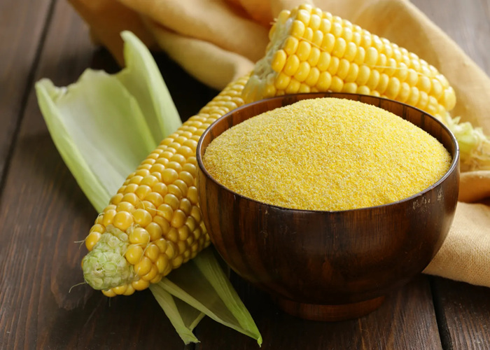 corn flour and grits