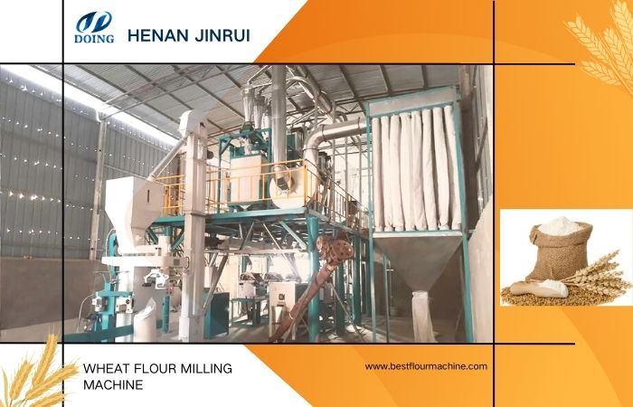 wheat flour milling machine