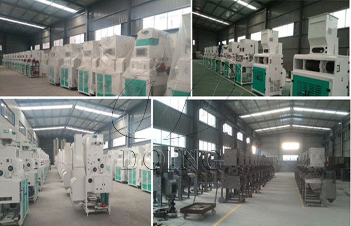 rice milling machine layout