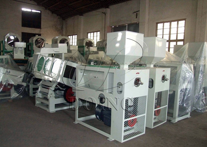 inrui Company's rice milling machinery