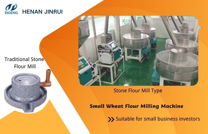Stone flour mill